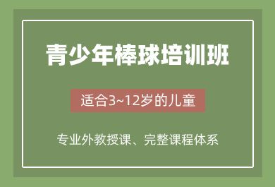 成都迪百特青少年棒球培训班