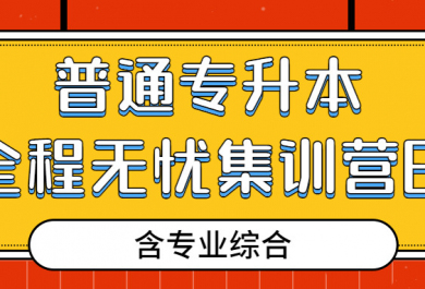 广州新东方普通专升本全程无忧集训营（含专业综合）