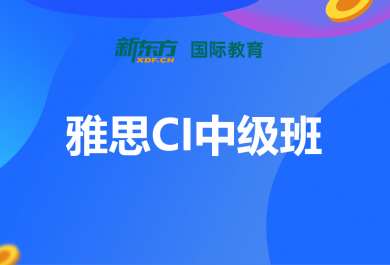 合肥新东方雅思CI中级班