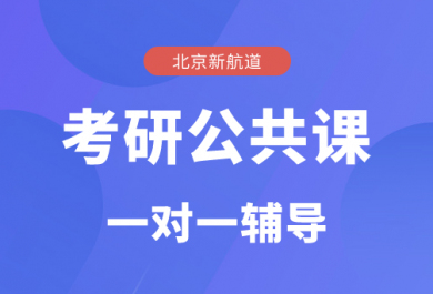 北京新航道考研公共课一对一辅导班